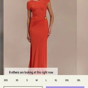 Meshki Kaida Slinky Maxi Dress with Hardware Size Small